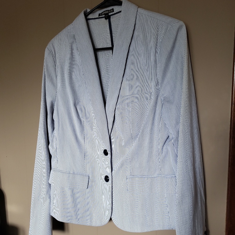 NWOT Express Striped Blazer